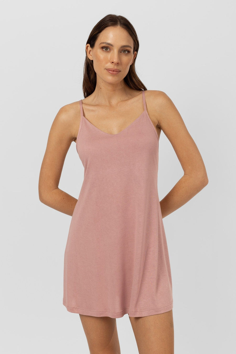 Willow Dress | Blush Pink Nightgowns Australia Online | Reverie the Label  DRESSES Willow Dress