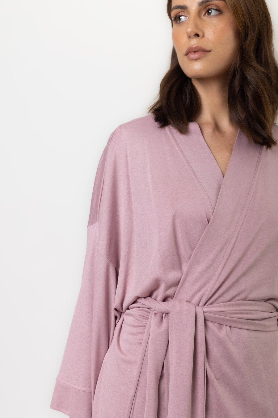 Felicity Robe | Blush Pink Felicity Robe Robes Pajamas Australia Online | Reverie the Label  TOPS Felicity Robe